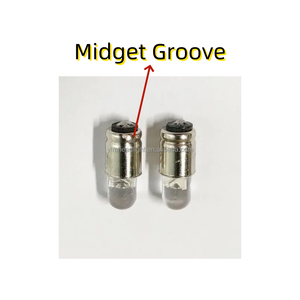 MG6 LEDミニチュアバルブインジケータ電球28V T1 3/4ミゼット溝小型機器LED電球 - Product Image 5