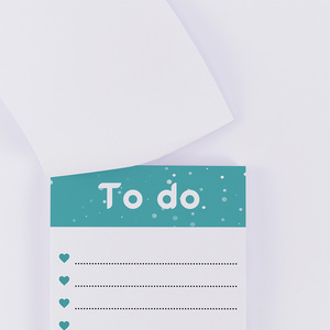 Bloc de notas magnético autoadhesivo de diseño personalizado hecho de papel offset para nevera con MOQ pequeño - Product Image 6