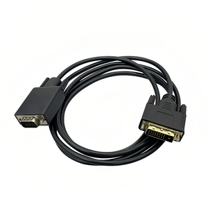 Cavo Video da 1.8M DVI a VGA 6 piedi DVI 24 + 1 Pin maschio DVI-D a VGA 15 pin cavo linea per collegare il proiettore dello schermo del Monitor del Computer - Product Image 6