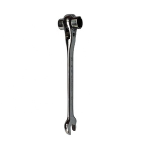开口端两用棘轮扳手19*22棘轮扳手快速棘轮扳手五金工具 - Product Image 1