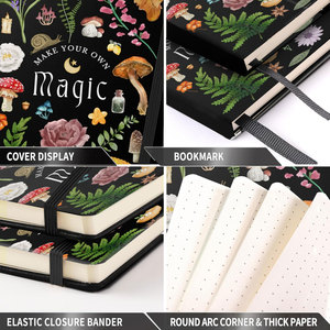 LABON Diseño único Haga su propio cuaderno mágico de tapa dura Logotipo personalizado Regalo Diario de línea rayada - Product Image 2