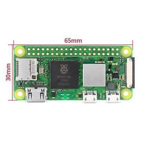 Raspberry Pi Zero 2 W 1GHz Quad-core a 64 bit braccio Cortex-A53 CPU 512MB SDRAM Bluetooth BLE & WiFi Pi 0 2 W con Pin scatola intestazione Kit