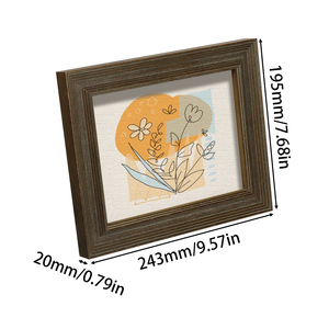 Custom up Simples 8x10 Picture <strong>Frame</strong> , Solid Display Pictures 5x7 with Mat or 8 X 10 Without Mat, Wall Gallery Photo <strong>Frames</strong> - Product Image 6