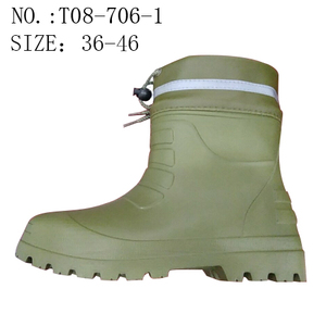 รองเท้าบูทกันฝน PVC ปรับแต่งได้, บูตกันฝนกันน้ำสำหรับผู้ชายผู้หญิงโรงงานป้องกันการเจาะกันลื่นสำหรับฤดูหนาวฤดูร้อน - Product Image 2