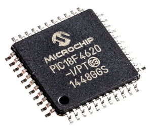 Microcontrolador PIC18F4620-I/PT, componentes electrónicos, circuitos integrados, TQFP44, MCU, PIC18F4620 - Product Image 1