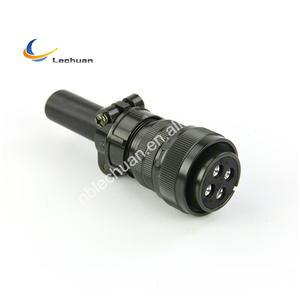 LECHUAN MS3106A 22-22S dairesel konnektörler 4 pozisyon düz süngü kaplin kadın MIL-DTL-5015 dişli üreticinin - Product Image 4