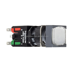 Schnei der XB6CF XB6DF plastik LED belirtiniz düğme anahtarı gömme kafa bahar dönüş 16mm 16 AC AC/DC12-24v XB6CF/DF1B/3B1B/5B - Product Image 4