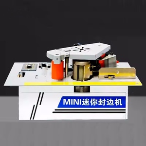 Yüksek kalite Mini kenar bantlama makinesi profesyonel çift amaçlı ağaç İşleme testeresi masa yeni durum otomatik yapıştırma fonksiyonu - Product Image 2