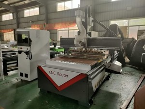 HS-1325A 4 * 8ft di nidificazione Router CNC fabbrica vendita calda diretta macchina per incisione uso domestico pubblicità società DSP NC Studio Control - Product Image 4