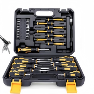 Bộ tuốc nơ vít 43 miếng, bộ đa bit để sửa chữa nhà & dự án tự làm - Product Image 1