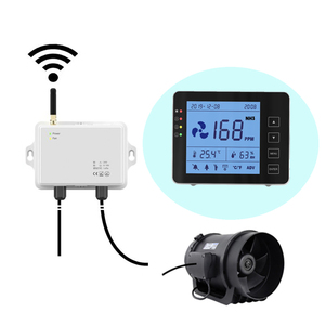 Home Luftqualität Lüfter geschwindigkeit Relais Ausgang 0-10V Kohlendioxid steuerung drahtlose Lora Fernbedienung CO2 Gas Monitor Controller - Product Image 6