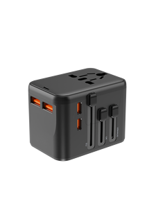 新设计的2025年HHT-35W-521通用旅行适配器35w快速充电，带2个Usb和2个c型国际通用适配器 - Product Image 6