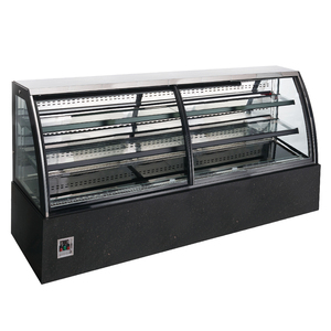 Hot Sale 1.2M Long 3-Layer Cake Showcase Fridge Single-Temperature Dessert Display Counter <strong>Chiller</strong>
