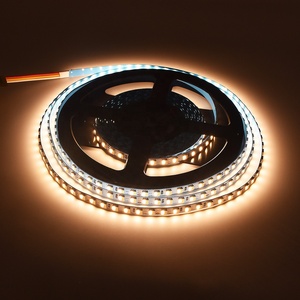 High Density 2000K 6000K Tunable Double Color 5054 102leds 24V 8mmPCB Changeable 60LEDS High CRI Dynamic 5050 CCT <strong>LED</strong> Strip - Product Image 4