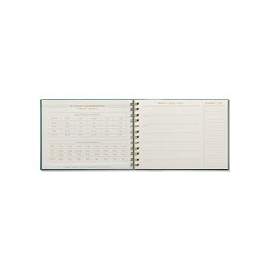 Gıda planlaması için alışveriş ve bakkal listeleri ile özel LOGO yemek planlayıcısı Notebook haftalık ve günlük yemek hazırlık dergisi - Product Image 2