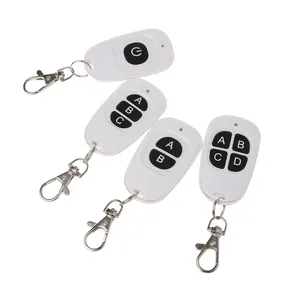 Fernbedienung sender 1-4 Tasten 1/2/3/4 Kanal Drahtlose HF-Fernbedienung mit EV1527 Code 433 MHz - Product Image 1