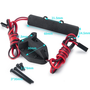 ชุดไฟหน้า Led Rc สำหรับรถเลื่อน,ชุดไฟ Led แถบแสงสำหรับรถบรรทุกบังคับวิทยุ95076-4 1/8อุปกรณ์เสริมชิ้นส่วนรถยนต์ - Product Image 4