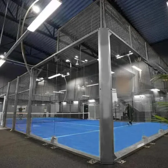 Court de padel moderne portable court de paddle-tennis à vendre court de padel professionnel