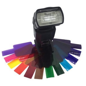 Filtro de cámara 12 PCS SiGi SG120 Juego de filtros de 12 colores Cámara Flash superior Accesorios Filtro de temperatura - Product Image 4