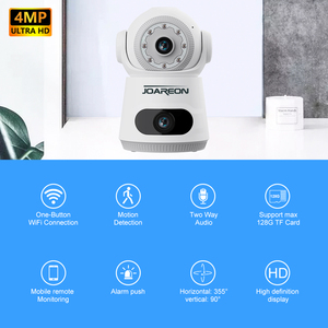 JOAREON New CCTV <strong>Camera</strong> V380 Smart Home Wifi <strong>Camera</strong> Auto Tracking Ptz Wireless P2p Network Cctv Ip Dual Lens <strong>Camera</strong> - Product Image 3