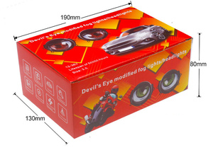 Demon Eye <strong>LED</strong> Koryo Hawk Eye Lamp Multi-Mode Modified for General Motors Motorcycle Lens Headlight <strong>New</strong> Condition - Product Image 6