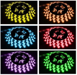 Многоцветный пульт дистанционного управления 5 м 10 м 20 м rgb украшение с управлением беспроводной телефон приложение контролируется alexa tuya wifi для телевизора смарт-светодиодная лента - Product Image 3