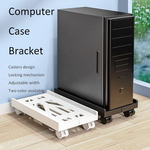 CPU Mobile Stand Desktop staffa Host torri di stoccaggio Rack casse del Computer con ruote piattaforma moderna - Product Image 6