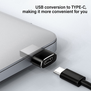 C型适配器C型USB C母头至USB2.0 USB 2.0 A公OTG转换器适配器