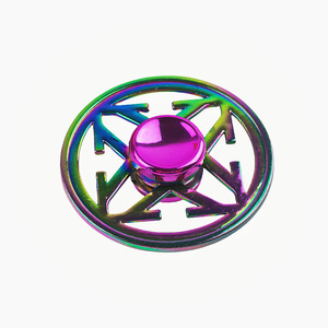 Đầy Màu sắc Nhựa Thần Tài <span class=keywords><strong>Spinner</strong></span> cho người lớn interfinger xoắn ốc ngón tay con quay hồi chuyển vòng từ cho căng thẳng cứu trợ tự kỷ cứu trợ - Product Image 2