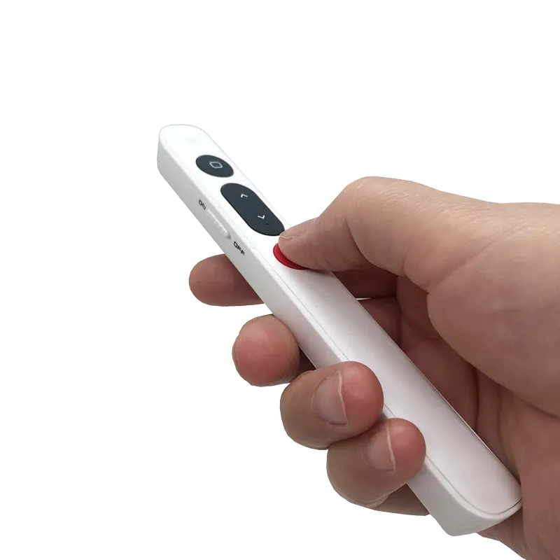 Wireless Presenter עם אדום לייזר מצביע עבור PPT powerpoint מצגת הוראה מגיש לייזר עט מרחוק Clicker