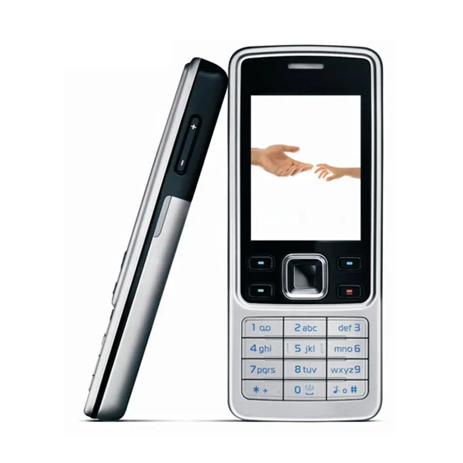 Ucuz düşük son özellik telefon Nokia 6300 için orijinal kullanılan cep telefonları toptan tuş takımı Bar cep telefonu 105 106 110 125 3310