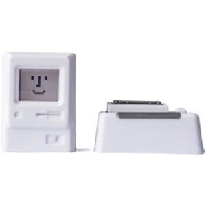 MAC-Teclado mecánico de estilo Macintosh, tapa de tecla retroiluminada Retro con personalidad, color blanco ESC y tecla de pestaña 1,5u, 80 - Product Image 1