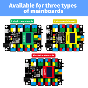 Kidsbits STEM Programmierung Elektronische Bausteine 6 in 1 Modell Smart Binsite Learning Kit für Arduino