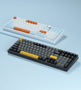 95% Gaming <strong>Keyboard</strong> 98 Keys 2.4G Three-Mode Wireless BT RGB Mechanical <strong>Keyboards</strong> - Product Image 2