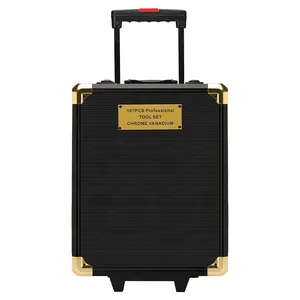 专业行李箱工具箱187 PCS钻电动工具套装汽车修理工具套装 - Product Image 2