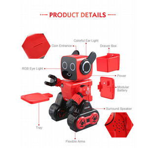 Intelligenter RC Roboter-Fernsteuerung Mini intelligente Programmierung pädagogische elektrische Roboter Funksteuerung Spielzeug für Kinder Geschenke