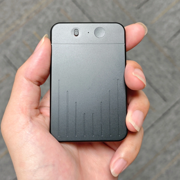 Black Double Buttons V Pattern