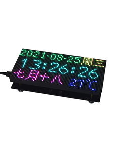 Micro Snow Dot <span class=keywords><strong>matrix</strong></span> Display <span class=keywords><strong>RGB</strong></span> Full Color <span class=keywords><strong>LED</strong></span> luminosità regolabile HUB75 interfaccia fai da te schermo può essere a cascata - Product Image 2