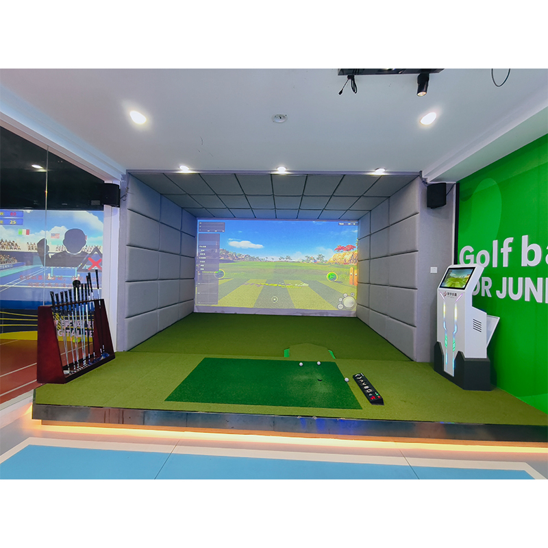 Simulated golf