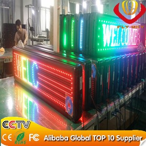 RGB полноцветный СВЕТОДИОДНЫЙ знак, программируемый прокручивающийся светодиодный знак - Product Image 6