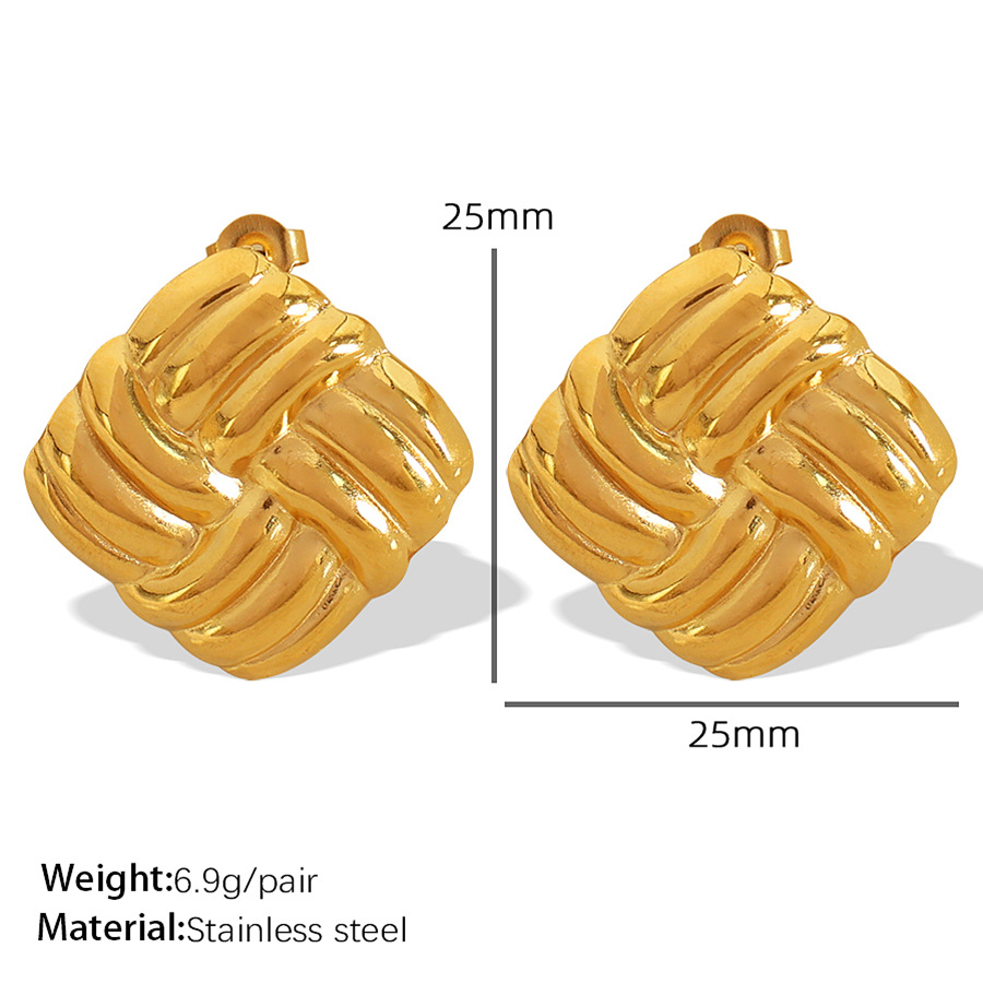 EH39 Gold Earrings