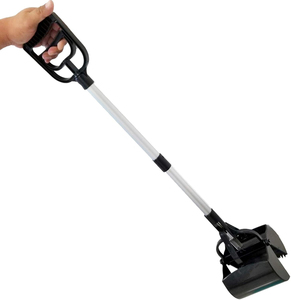 Katlanabilir hayvan tuvaleti seçici, köpekler ve catsdog için taşınabilir Pet Pooper Scooper kö<span class=keywords><strong>pek</strong></span> Poop atık Pick Up tırmık