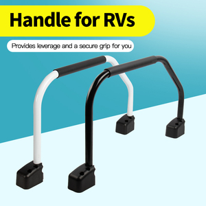 RV <strong>Entry</strong> Assist Handle Folding Handrail Accessories for Travel Trailers Camper Class C &amp; <strong>B</strong> Motorhomes - Product Image 5