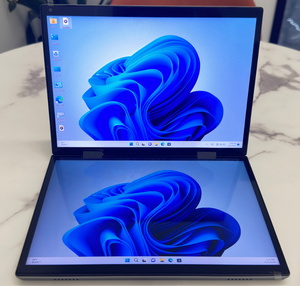 New Double Screen Touch <strong>Computer</strong> 10.5&quot;+10.5&quot; Two Screen Intel N95 RAM 16GB+2TB <strong>Dual</strong> Screen Laptop for Business Student Learning - Product Image 4