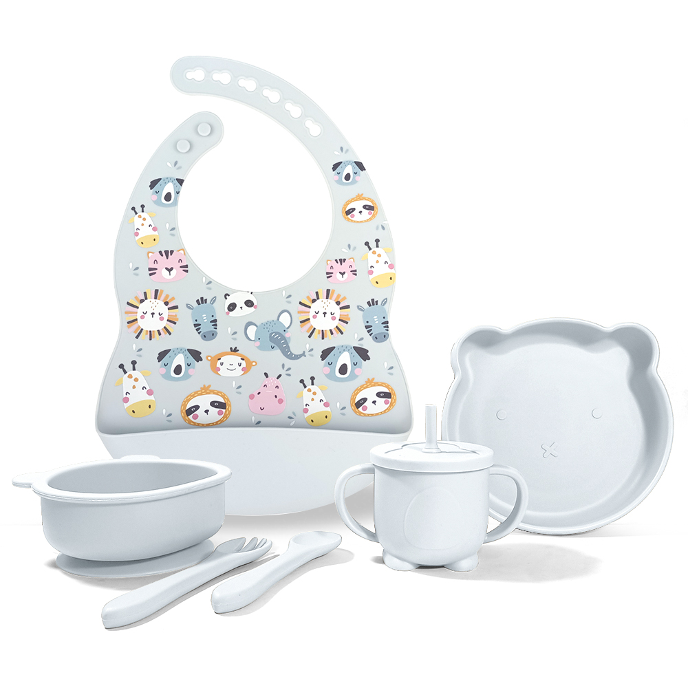 Tête d'animal gris clair 8 #