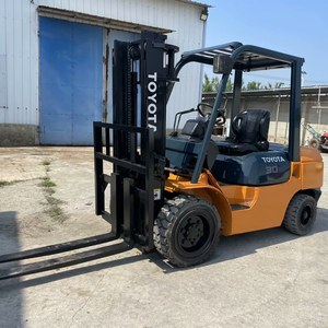 中古トヨタFD30フォークリフトカーゴハンドラーディーゼル良い状態最高のサービス中古トヨタ30 Forkliftminiトラクター