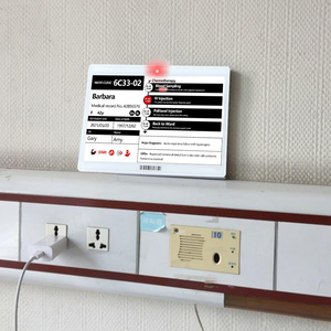 E-Ink การ์ด E-Ink แบบพาสซีฟขนาด7.5นิ้วป้ายราคาดิจิทัลบางพิเศษ ESL ฉลากบนหิ้งอิเล็กทรอนิกส์แท็กกระดาษไร้แบตเตอรี่สำหรับโรงพยาบาล - Product Image 1