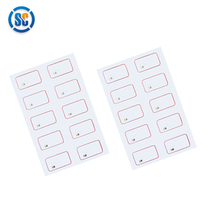 Chip <strong>Inlay</strong> Fudan 1K Prelam RFID <strong>Inlay</strong> Sheet Rfid Base Materials <strong>0.4mm</strong> 0.5mm PVC RFID Card <strong>Inlay</strong> Sheet for Access Control - Product Image 5