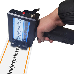 Impresora de inyección de tinta de cabezal de impresión Ricoh de mano portátil Grado manual fácil para imprimir fechas Códigos 2D Etiquetas Varios incluyendo Flex - Product Image 5
