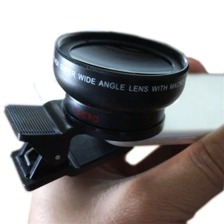 4x Zoom óptico Usb 42mm Objetivo Triplete Apexel Macro Lentes de cámara para teléfono móvil